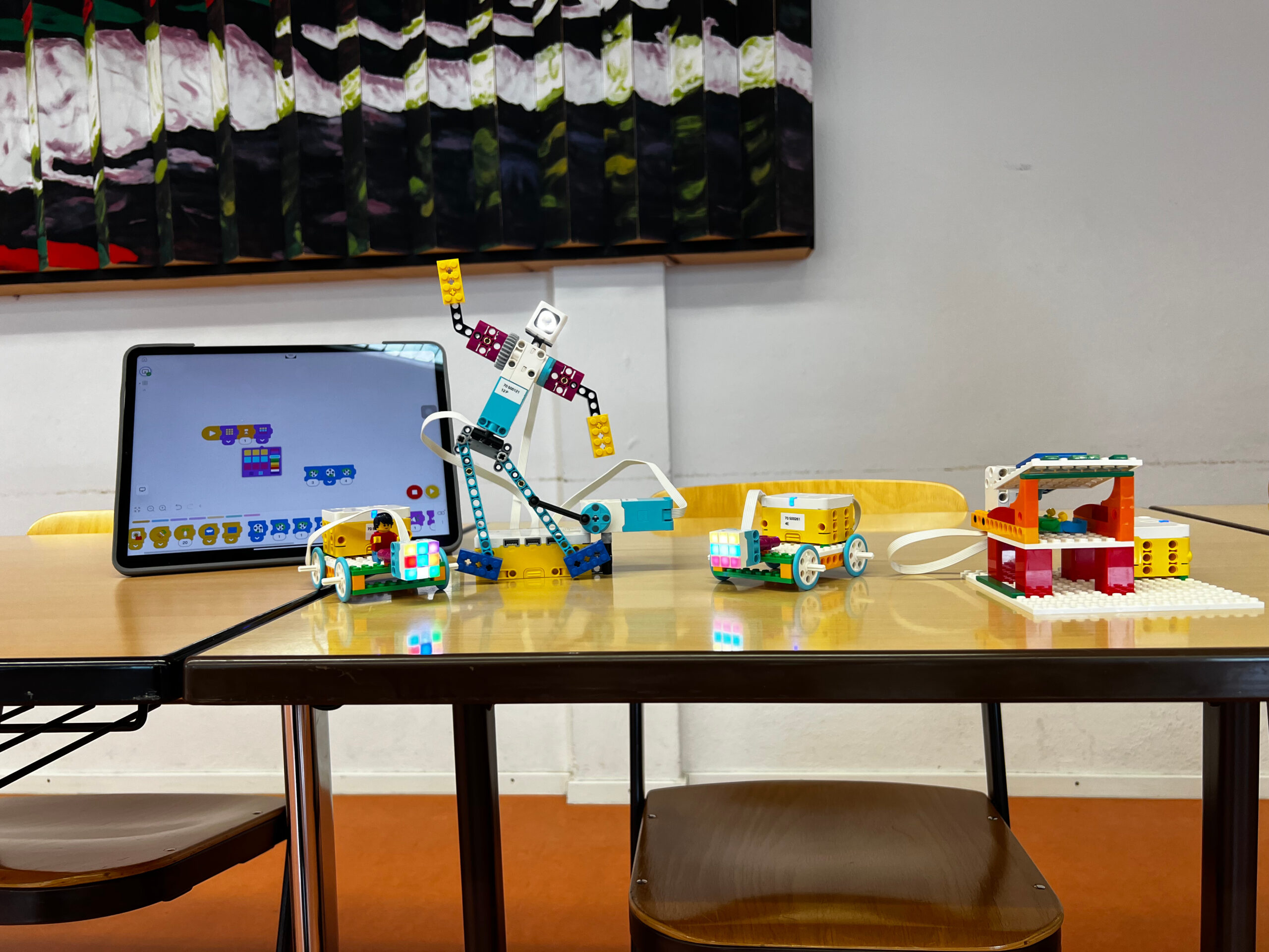 Ein Beispiel für Robotik und Coding mit Lego